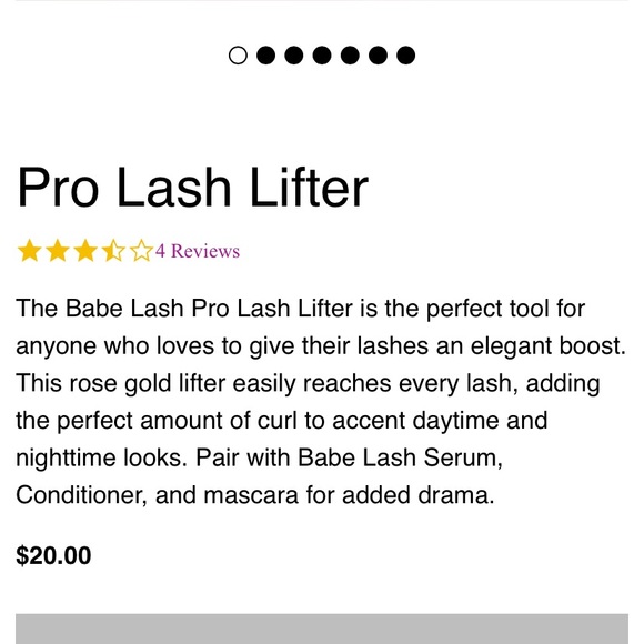 NWT Babe Lash pro lash lifter - Picture 2 of 3
